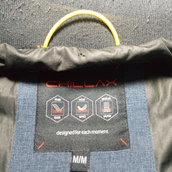 Chillax Women's Blue Quilted Waterproof Winter Jacket Coat Size Medium - Picture 3 of 16